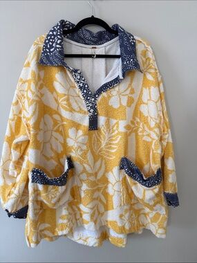 Free People Towel Terry coverup